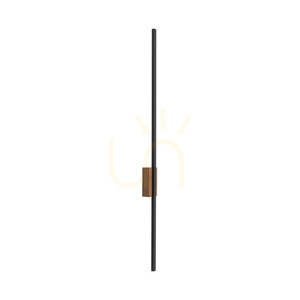 Flash Wood Walnut Lampă de perete 1 Led L small 0