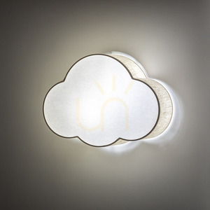 Lampă de plafon Cloud Linen 2 small 1