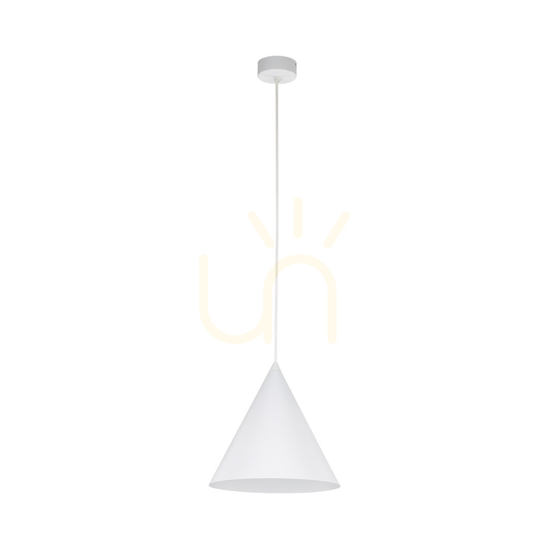 Cono vit taklampa 1 M