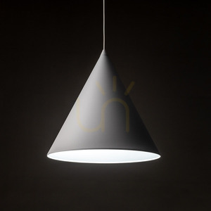 Cono Alb Lampă suspendată 1 L small 2