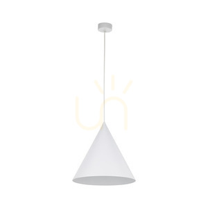 Cono Alb Lampă suspendată 1 L small 0