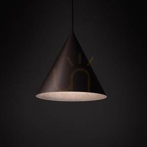 Cono Brown Lampă suspendată 1 M small 1