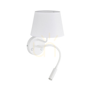 Lampă de perete Maja White 2 E27 + G9 small 3