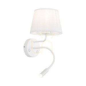 Lampă de perete Maja White 2 E27 + G9 small 6