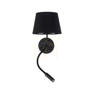 Maja Black Lampă de perete 2 E27 + G9 small 8
