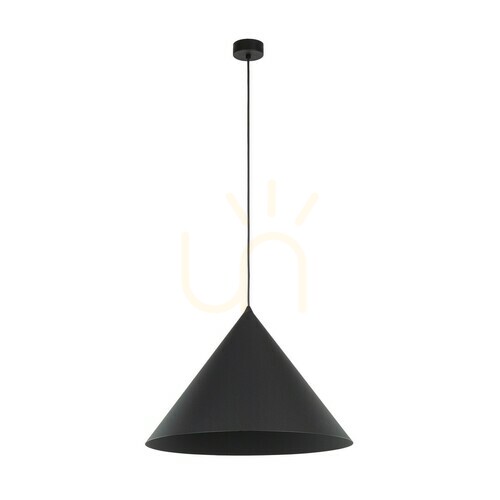 Verifica Cono negru lampă suspendată 1 Xl