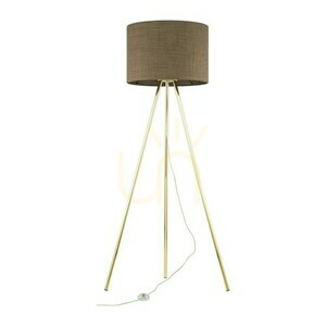 Lampă de podea Umberto Brown Gold 1 small 6