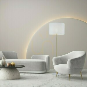 Lampă de podea Umberto White Gold 1 small 1
