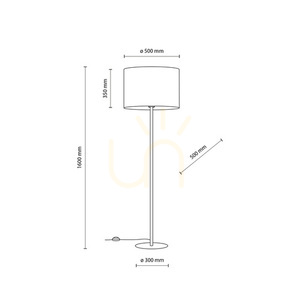 Lampă de podea Umberto White Gold 1 small 4