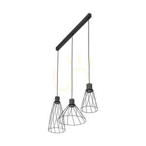 Modesto Lampă cu pandantiv negru 3 small 5