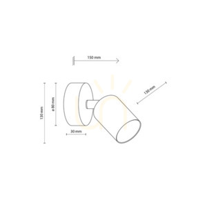 Livia Bej Lampă de perete 1 small 5