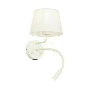 Lampă de perete Maja White 2 E27 + G9 + Usb small 7