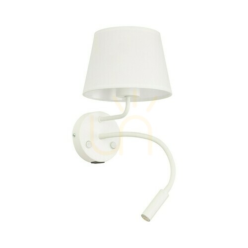 Verifica Lampă de perete Maja White 2 E27 + G9 + Usb