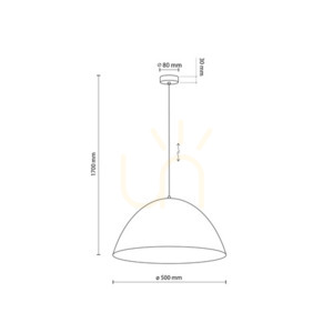 Lampă suspendată Faro Brick 1,500 small 8