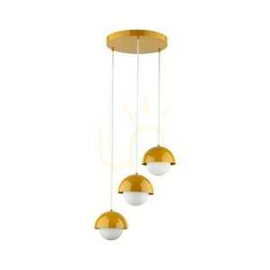 Lampă suspendată Bono ocru 3 small 0