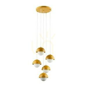 Lampă suspendată Bono ocru 5 small 0