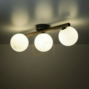 Lampa de plafon Estera Wood Walnut 3 small 3