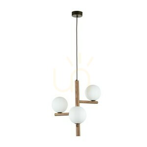 Lampa cu pandantiv Estera Wood Walnut 3 small 7