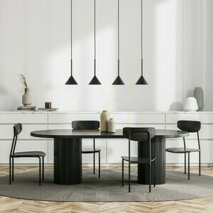 Cono Mini lampă cu pandantiv negru 4 small 1