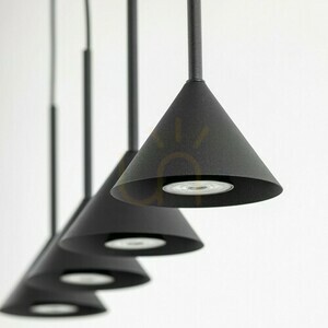 Cono Mini lampă cu pandantiv negru 4 small 3