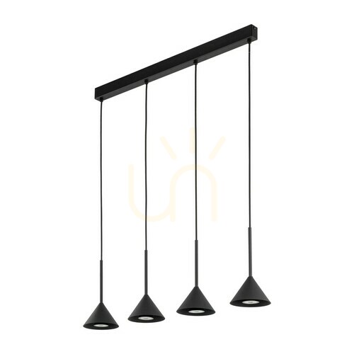Verifica Cono Mini lampă cu pandantiv negru 4