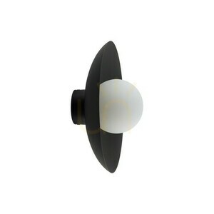 Lampă de perete din sticlă neagră Slate 1 Xg9 small 0