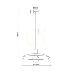 Astra Peapod 1 Xe27 Lampă suspendată small 5