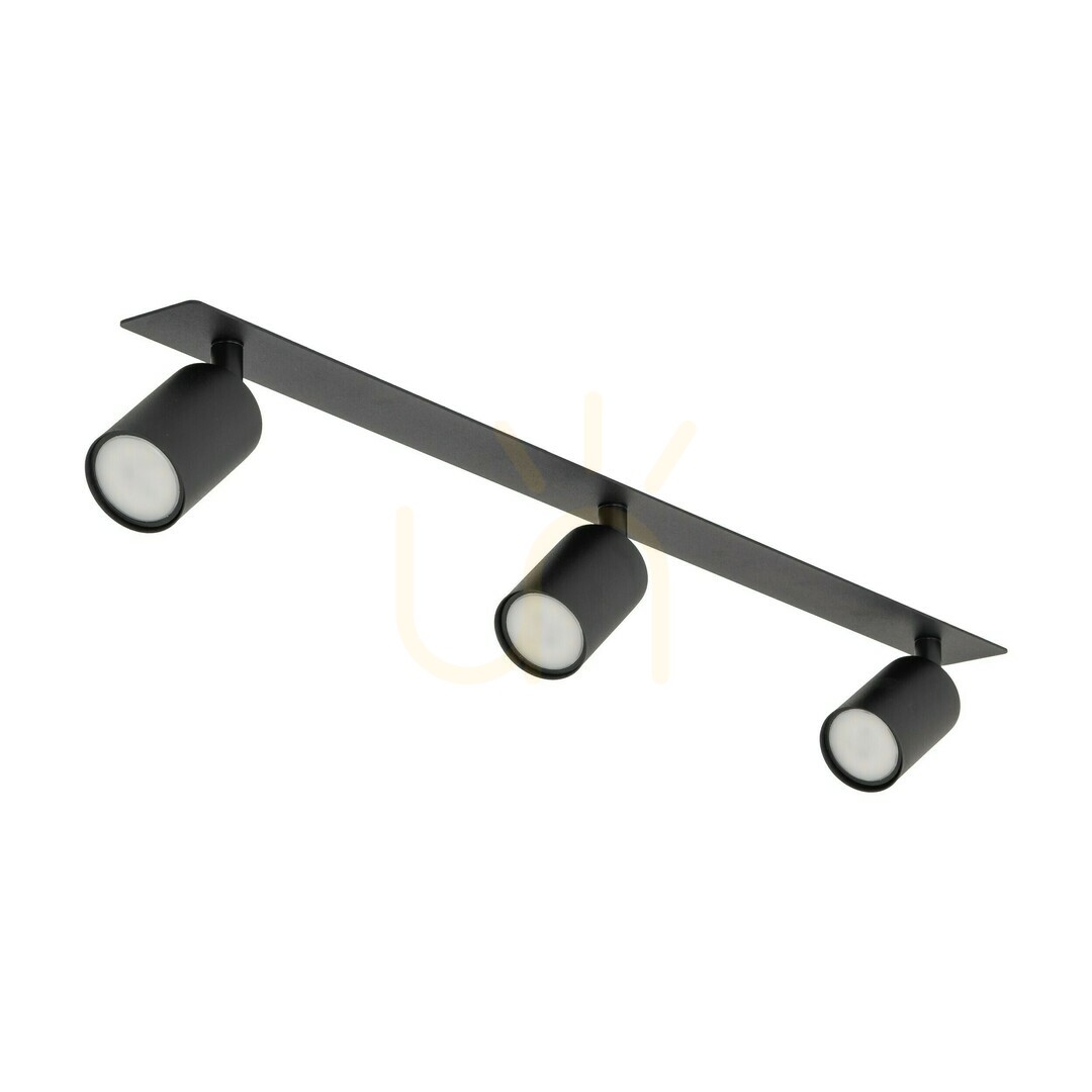 Stropné svietidlo Nex Black 3 Xgu10