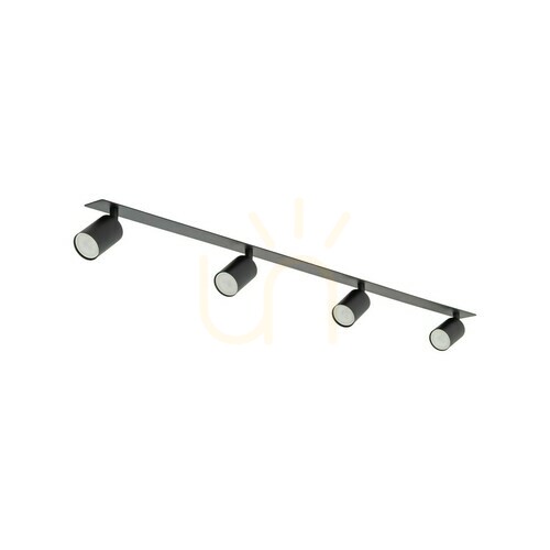 Verifica Nex Black 4 Xgu10 Lampă de plafon montată la culoare