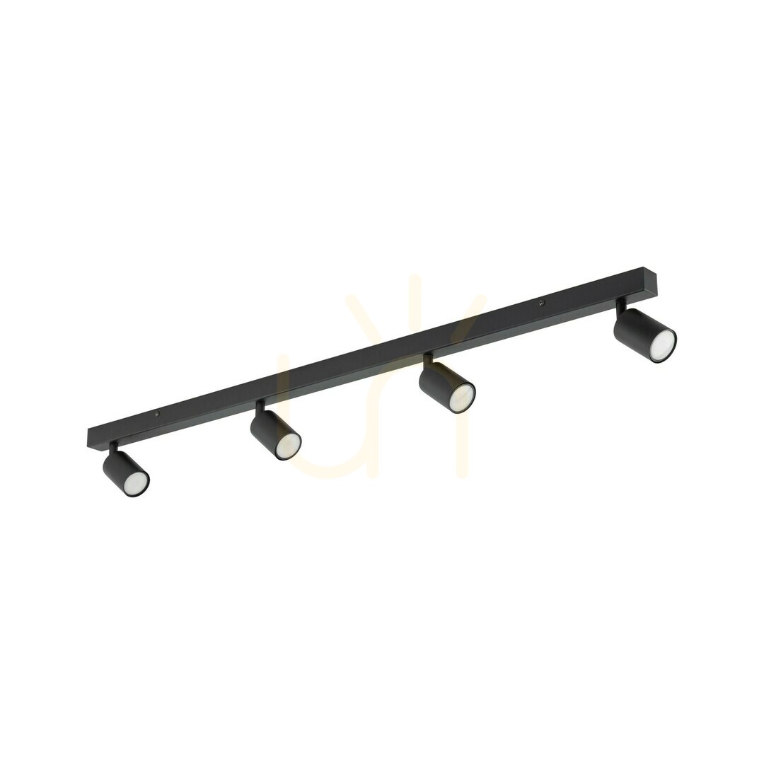 Stropné svietidlo Nex Black 4 Xgu10.