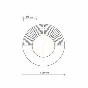 Lampă de perete Lunar Wood 1 Xg9 250 small 4