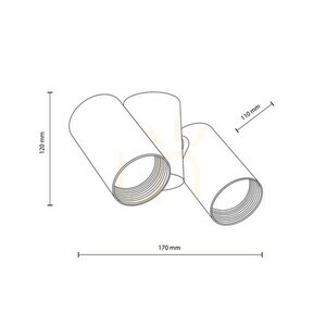 Amis negru Downlight 2 Xgu10 small 9