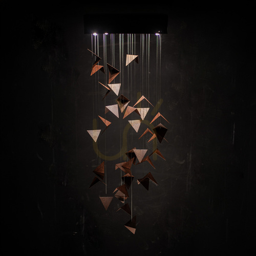 Verifica 🔥 PORTAL art candelabru rugină LGH0831 - Gie El loft lampă pandantiv 🧡