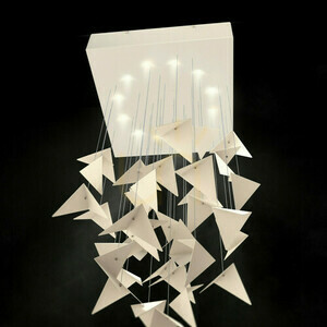 🌟 PORTAL cremă de artă candelabru LGH0830 - Gie El loft lampă pandantiv 🕊️ small 10