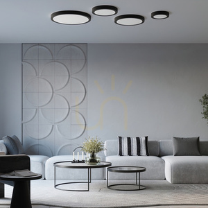 Plafonieră ONYX 30 negru LED 3000K Sollux small 8