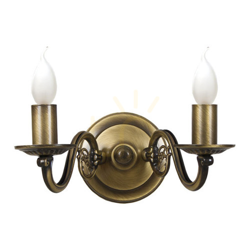 Verifica Elegantă lampă de perete RETRO 2 x E14 LED patina