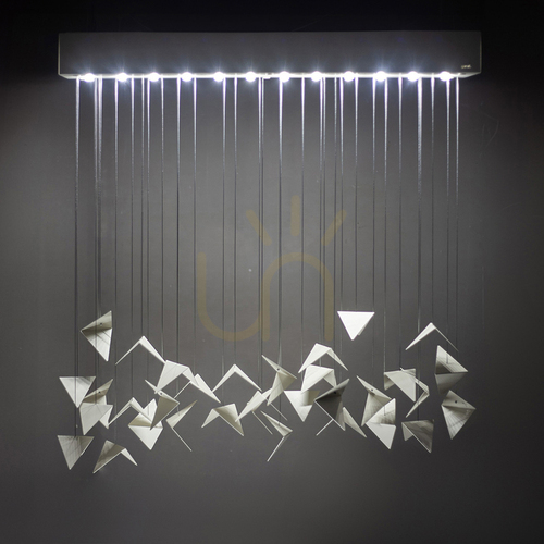 Verifica 💡 VILINE 2 candelabru de artă cremă LGH0850 - Lampă suspendată Gie El 🎨✨