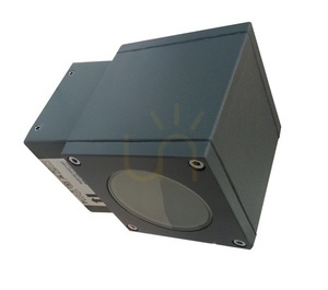 Lampă de perete Max Light Home W0083 pătrată gri aluminiu 1x50W small 0