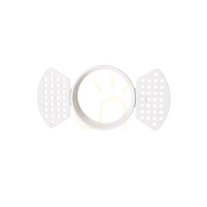 Corp de iluminat încastrat Max Light Spilio alb aluminiu 7,4 cm H190.02 small 0