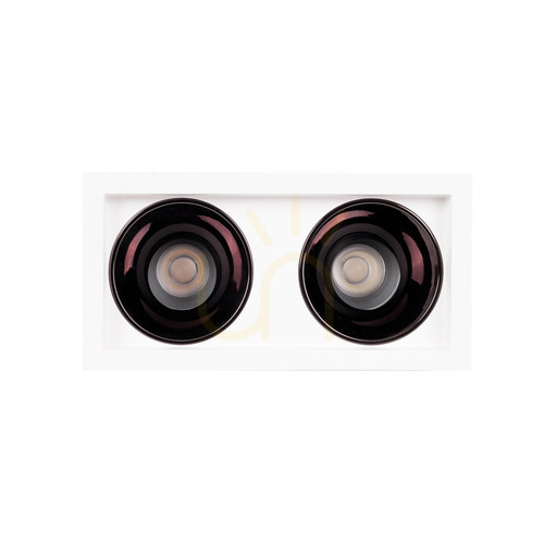 Verifica Corp de iluminat încastrat Max Light SPILIO alb aluminiu H190.05