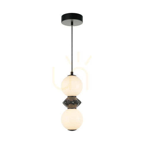 Verifica Pendul Italux BALOS LED cu 2 abajururi negru 10 W 3000 K PND-94921-2A-BK