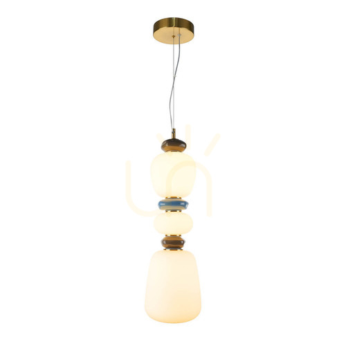 Verifica Pendul Italux Evans LED auriu sticlă ceramică 17 cm PND-94981V-3A-GD