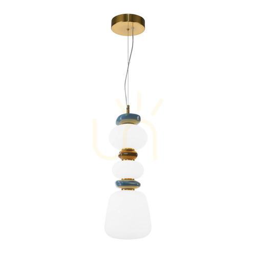 Verifica Pendul Italux Evans LED auriu sticlă ceramică 15W 3000K PND-94981V-3B-GD