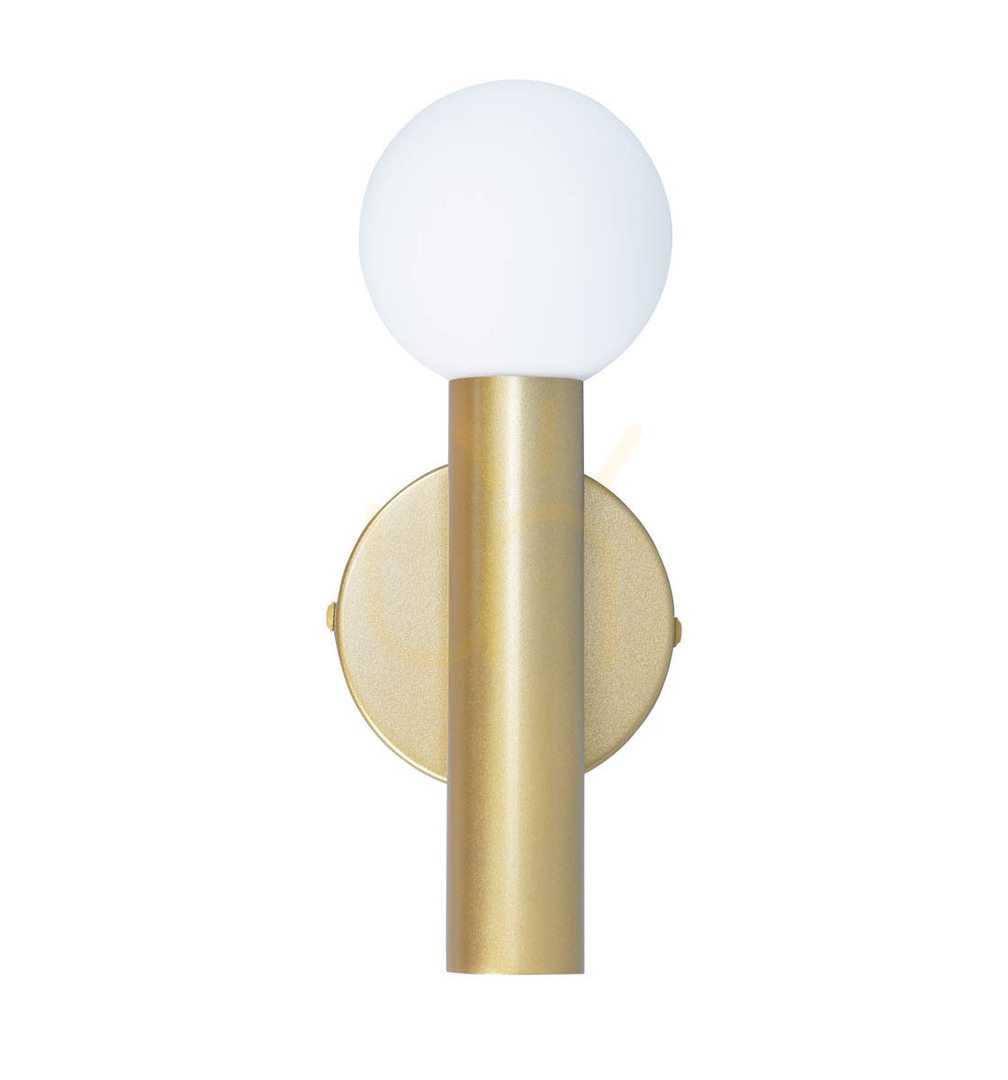 Verifica Lampă de perete Italux Filano aurie sticlă opal G9 WL-33574-1-GD Lampă de perete Italux Filano aurie sticlă opal G9 WL-33574-1-GD