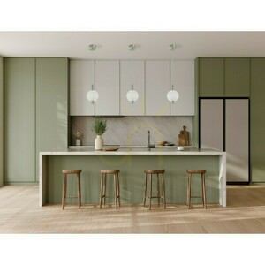 Lustră suspendată Italux Lenti LED 7W 3000K argintie cu abajur alb PND-83631-1-SC-WH small 1