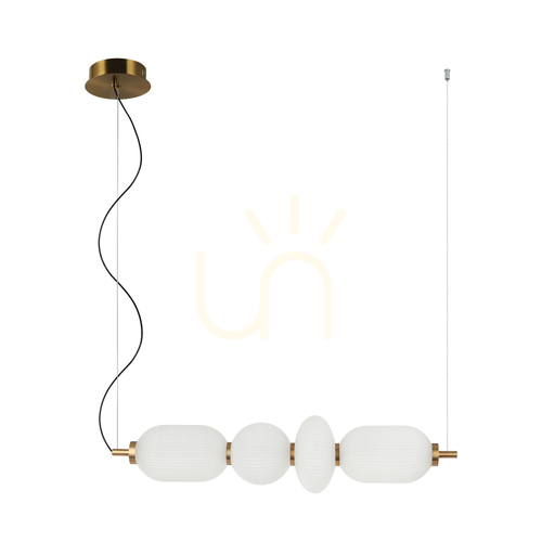 Verifica Pendul Italux Nico LED negru alb 18W 3000K PND-8545-4H-AB-WH