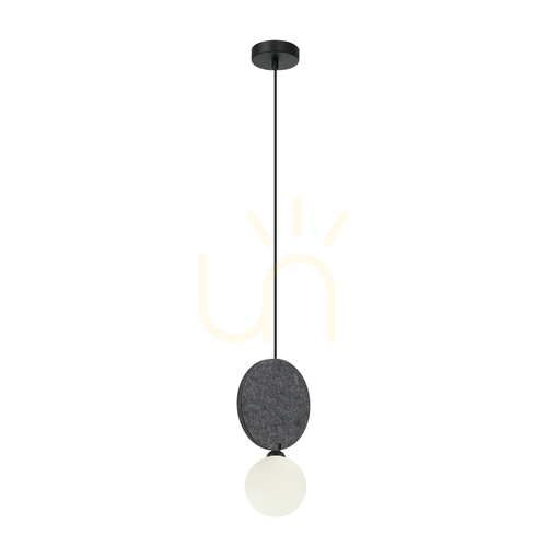 Verifica Pendul Italux Andrea G9 negru-gri LED dimabil PND-59779-1M-GR