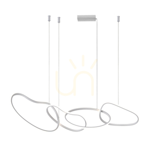 Pendul Italux Modern Fonte LED 4x, alb, 60W, PND-22412-S4-WH small 0