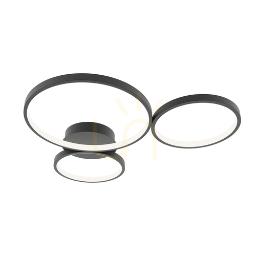 Verifica Plafon LED Italux Maver 3x40W Negru 61,2 cm SPL-20452-3-BK