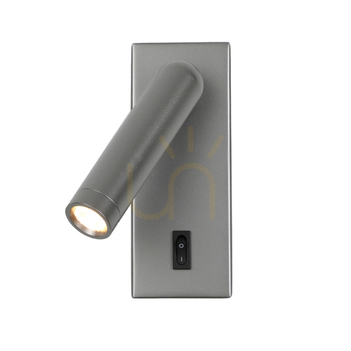 Verifica Lumini de perete Italux Nova LED gri aluminiu 2.5W 3000K WL-46376-1-GR
